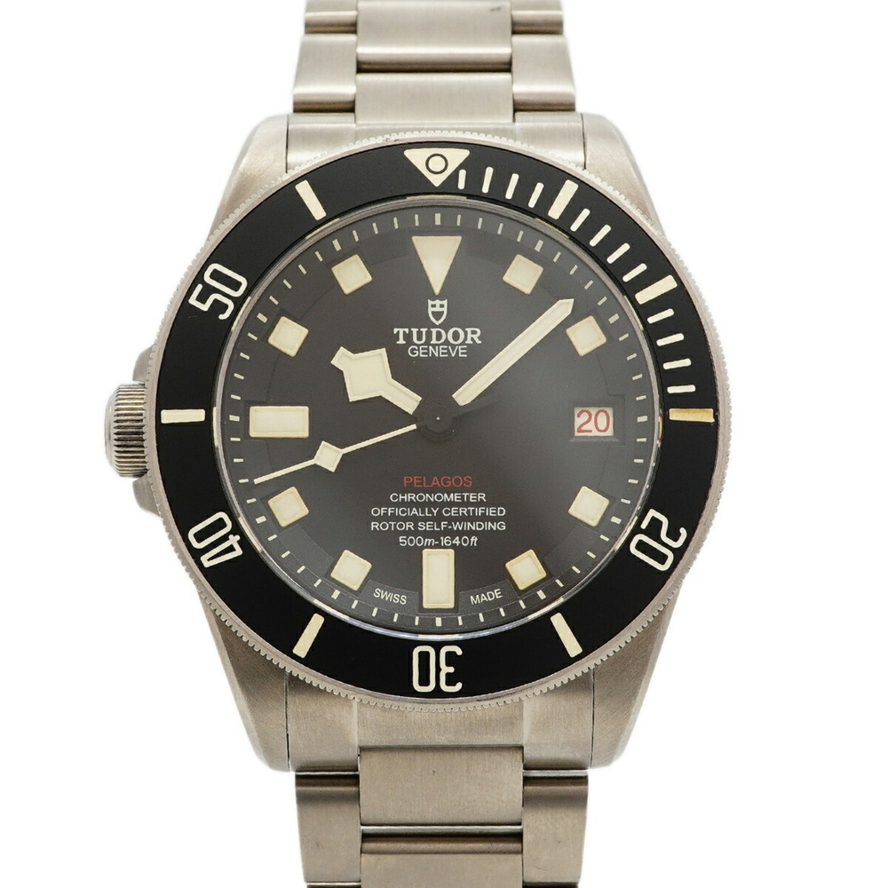 Tudor Pelagos LHD Left-Hand 25610TNL Black Dial Men's Watch